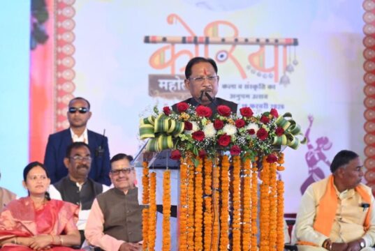 किसान, महिला और जनजातीय समाज के सशक्तिकरण से बनेगा समृद्ध छत्तीसगढ़ : मुख्यमंत्री विष्णुदेव साय, तीन दिवसीय कोरिया महोत्सव का शुभारंभ, जिलेवासियों को 156 करोड़ से अधिक के विकास कार्यों की सौगात