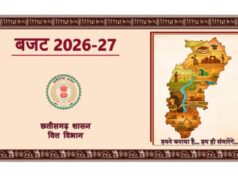 बजट 2026-27- राज्य का सकल वित्तीय घाटा 28,900 करोड अनुमानित, छत्तीसगढ का बजट 2026-27 में GYAN और GATI को बढ़ाते हुए SANKALP पर दिया गया है बल