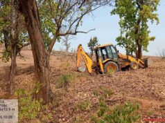 वन विभाग की सक्रियता से अवैध उत्खनन पर हुई तत्काल कार्यवाही ,जेसीबी मशीन जब्त, संबंधित व्यक्तियों के विरुद्ध वन अपराध प्रकरण दर्ज