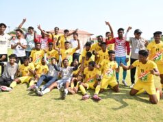 फुटबॉल में छत्तीसगढ़ को रजत पदक : फाइनल में कड़े मुकाबले में पश्चिम बंगाल से 0-1 से मिली हार