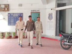 आदतन बदमाश रितेश प्रताप सिंह उर्फ लक्की चोरी करने एवं हत्या का प्रयास करने के आरोप में जेल दाखिल