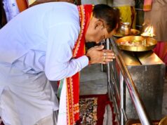 मुख्यमंत्री विष्णुदेव साय हरिनाम संकीर्तन नामयज्ञ में हुए शामिल, श्री जगन्नाथ मंदिर में की पूजा-अर्चना, प्रदेशवासियों की सुख-समृद्धि और खुशहाली की कामना