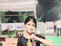 बिलासपुर की शिविका पांडेय बनीं राज्य स्तरीय स्केटिंग चैंपियन, चोट के बावजूद जीता गोल्ड