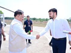 मुख्यमंत्री विष्णुदेव साय पहुंचे बगिया, केंद्रीय मंत्री तोखन साहू और कृषि मंत्री रामविचार नेताम भी साथ पहुंचे, हेलीपैड पर जनप्रतिनिधियों, अधिकारियों एवं ग्रामीणों ने किया आत्मीय स्वागत