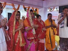 दोकड़ा में भक्ति का महासंगम : श्री जगन्नाथ मंदिर स्थापना प्रथम वर्षगांठ महोत्सव में शुरू हुआ हरि कीर्तन अष्ट प्रहरी महायज्ञ, रात्रि मशहूर कीर्तन गायकों एवं वादकों का होगा समागम