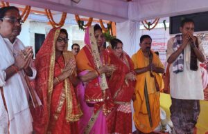 दोकड़ा में भक्ति का महासंगम : श्री जगन्नाथ मंदिर स्थापना प्रथम वर्षगांठ महोत्सव में शुरू हुआ हरि कीर्तन अष्ट प्रहरी महायज्ञ, रात्रि मशहूर कीर्तन गायकों एवं वादकों का होगा समागम