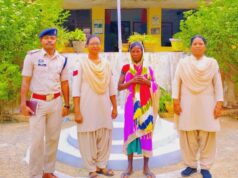 चरित्र शंका पर पति की हत्या, पुत्री सरोता मझवार की रिपोर्ट पर आरोपिया मानकुंवर गिरफ्तार