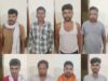 ढाबा में जुआ खेलते 8 आरोपी गिरफ्तार, पुलिस ने आरोपियों के कब्जे से नगद रकम सहित चार पहिया वाहन भी किया जब्त