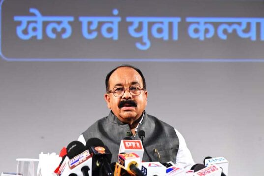 खेल अधोसंरचना की मजबूती और खेलों के लिए बेहतर वातावरण तैयार करने मुख्यमंत्री खेल उत्कर्ष मिशन के लिए 100 करोड़ का प्रावधान, छत्तीसगढ़ में हॉकी लीग के आयोजन की तैयारी, छत्तीसगढ़ क्रीड़ा प्रोत्साहन योजना के लिए 57 करोड़ का बजट, उप मुख्यमंत्री अरुण साव ने प्रेस-कॉन्फ्रेंस में खेल एवं युवा कल्याण विभाग के कार्यों की दी जानकारी