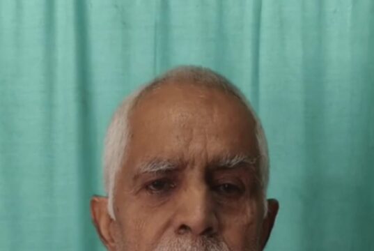 तपकरा निवासी बुजुर्ग त्रिपुआरी शर्मा के लिए मुख्यमंत्री हेल्पलाइन 1076 बनी सहारा, फिर शुरू हुई बुजुर्ग की वृद्धा पेंशन