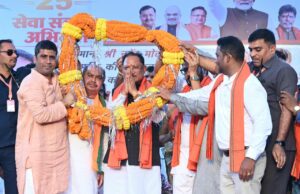 नशामुक्त और स्वस्थ छत्तीसगढ़ से ही बनेगा विकसित छत्तीसगढ़ : मुख्यमंत्री विष्णु देव साय, देवेंद्र नगर चौक से लाल चौक तक नशामुक्ति पदयात्रा में हुए शामिल, सरदार वल्लभभाई पटेल की प्रतिमा पर माल्यार्पण कर नशामुक्त समाज के निर्माण का दिया