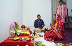 हनुमान चालीसा के पाठ से मिलती है सकारात्मक ऊर्जा, शक्ति और आत्मबल – कौशल्या साय, मुख्यमंत्री निवास बगिया में गूंजा हनुमान चालीसा का पाठ, श्रीमती कौशल्या साय ने की हर घर में पाठ करने की अपील
